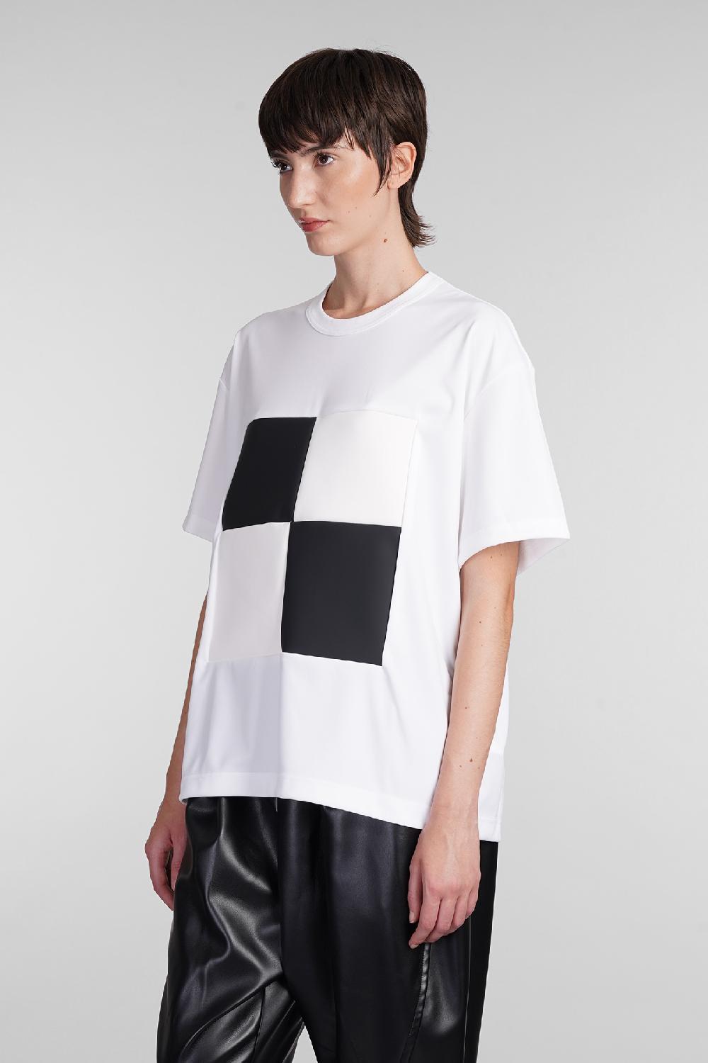 Deliberti Comme des Garcons T-shirt in cotone bianco cod. 407129 - Deliberti The Luxury Shopping 50% di sconto per tempo limitato