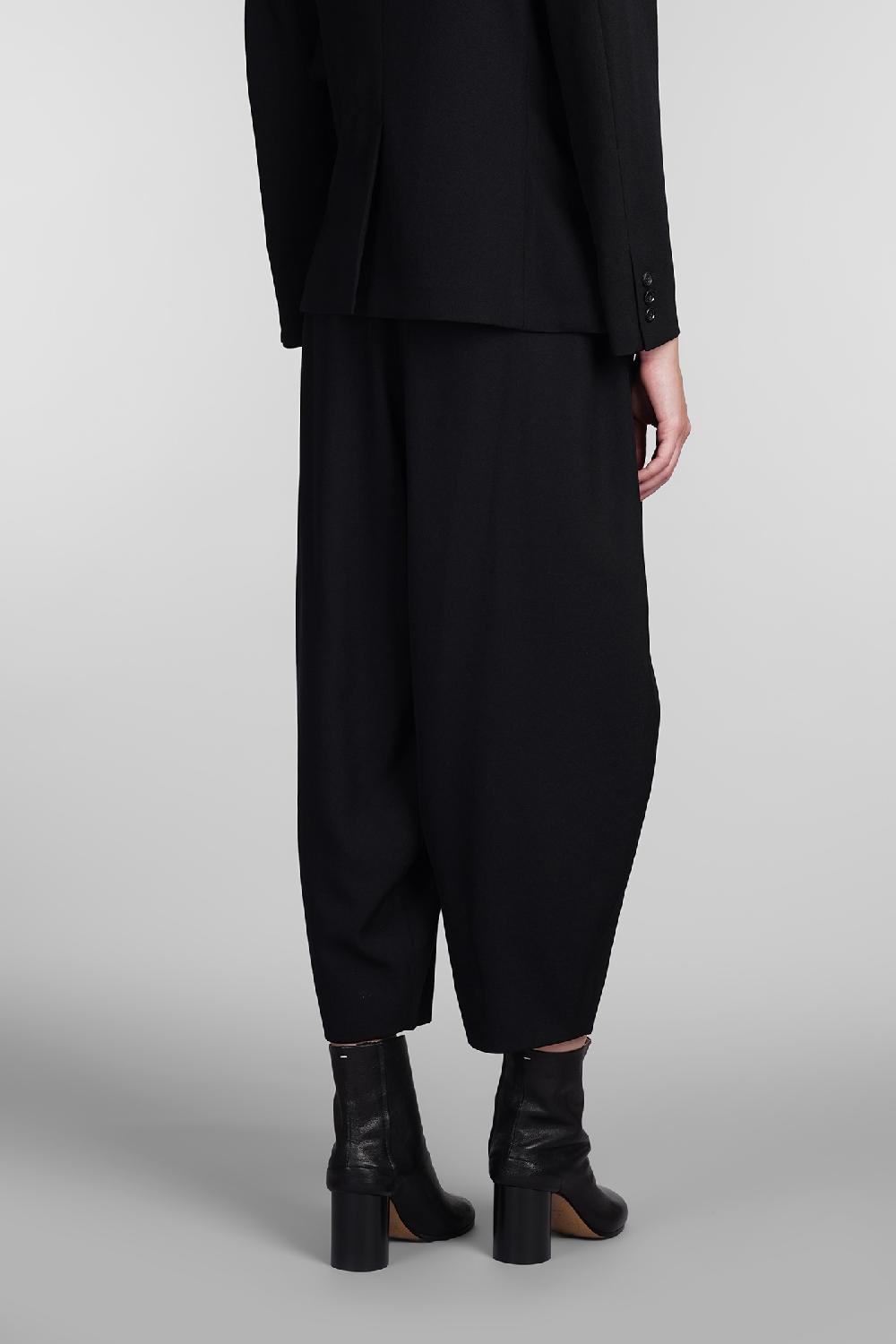 Deliberti Comme des Garcons Pantalone in lana nera cod. 406925 - Deliberti The Luxury Shopping Nuovo