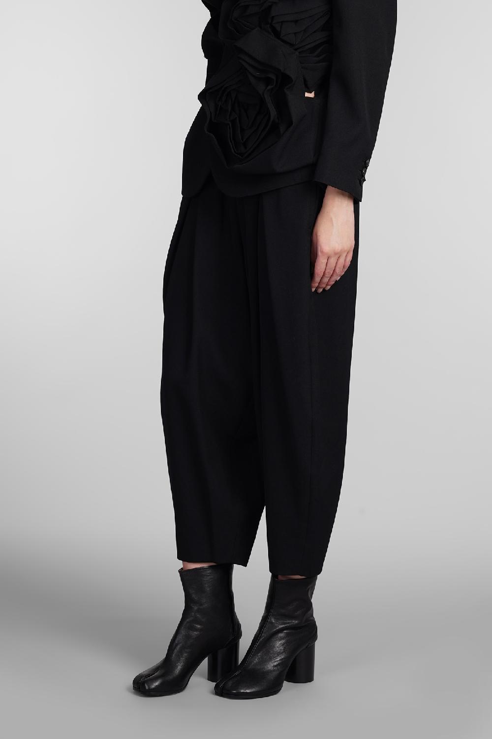 Deliberti Comme des Garcons Pantalone in lana nera cod. 406925 - Deliberti The Luxury Shopping Nuovo