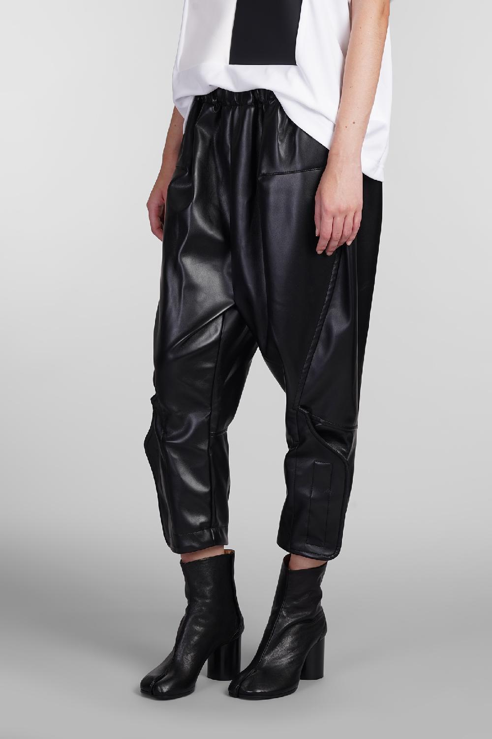 Deliberti Comme des Garcons Pantalone in poliuretano nero cod. 406926 - Deliberti The Luxury Shopping Qualità