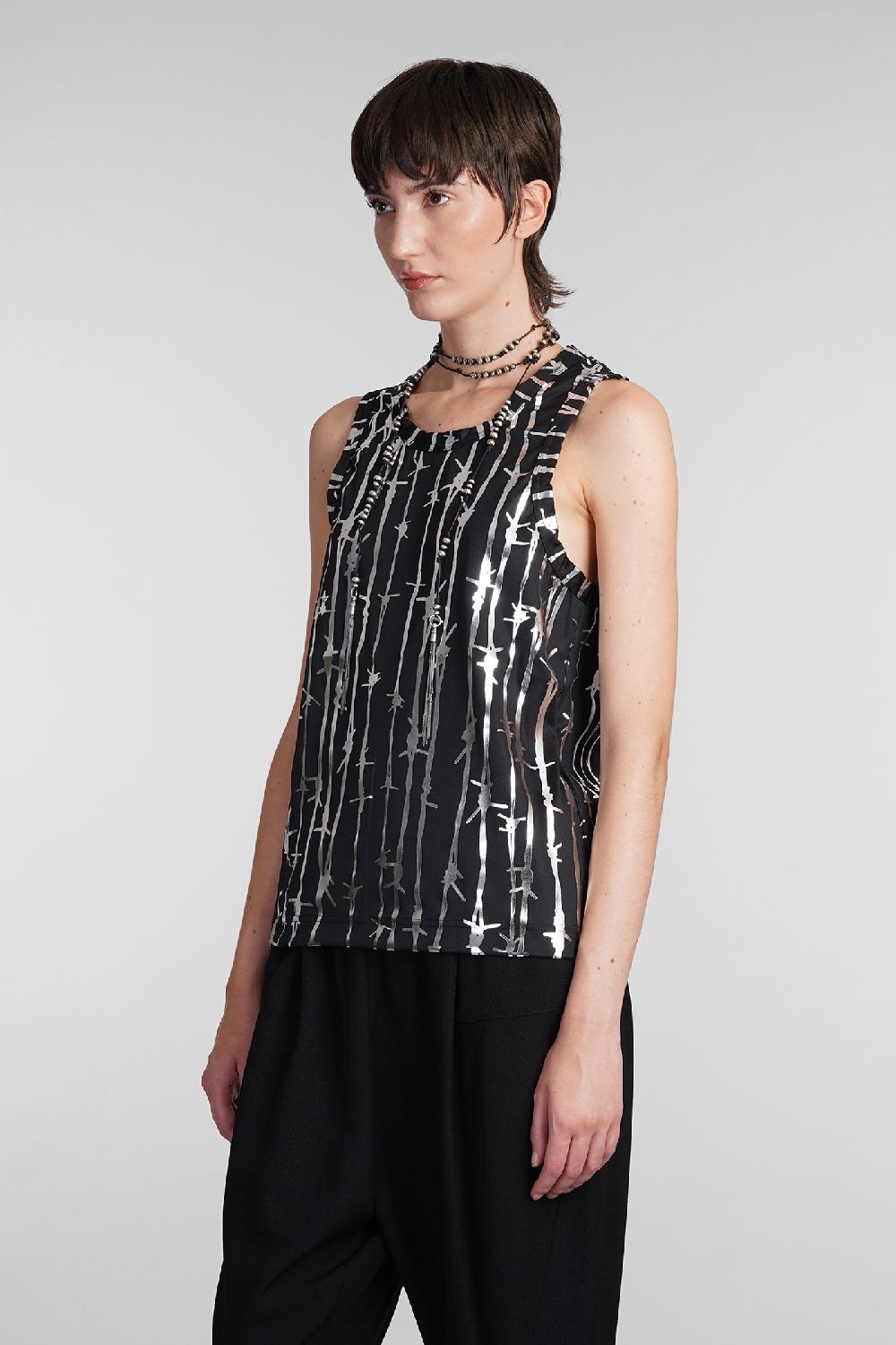 Deliberti Comme des Garcons Topwear in poliestere nero cod. 406927 - Deliberti The Luxury Shopping Vendita
