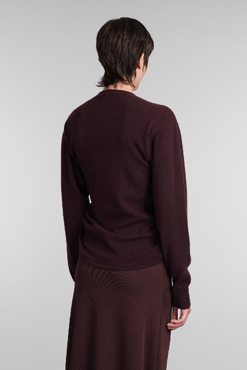 Deliberti Christopher Esber Maglia in cashmere bordeaux cod. 407677 - Deliberti The Luxury Shopping Pezzi Unici