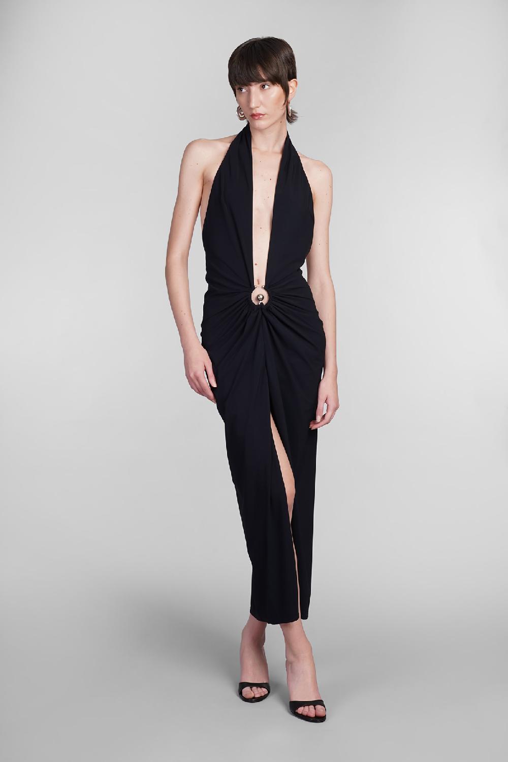 Deliberti Christopher Esber Abito in poliammide nera cod. 402354 - Deliberti The Luxury Shopping Fino Al -60%