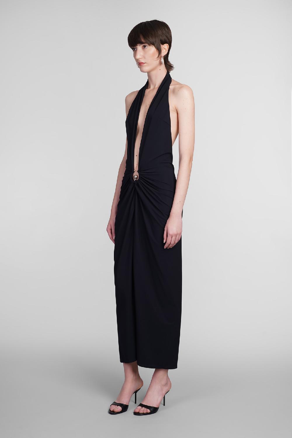 Deliberti Christopher Esber Abito in poliammide nera cod. 402354 - Deliberti The Luxury Shopping Fino Al -60%