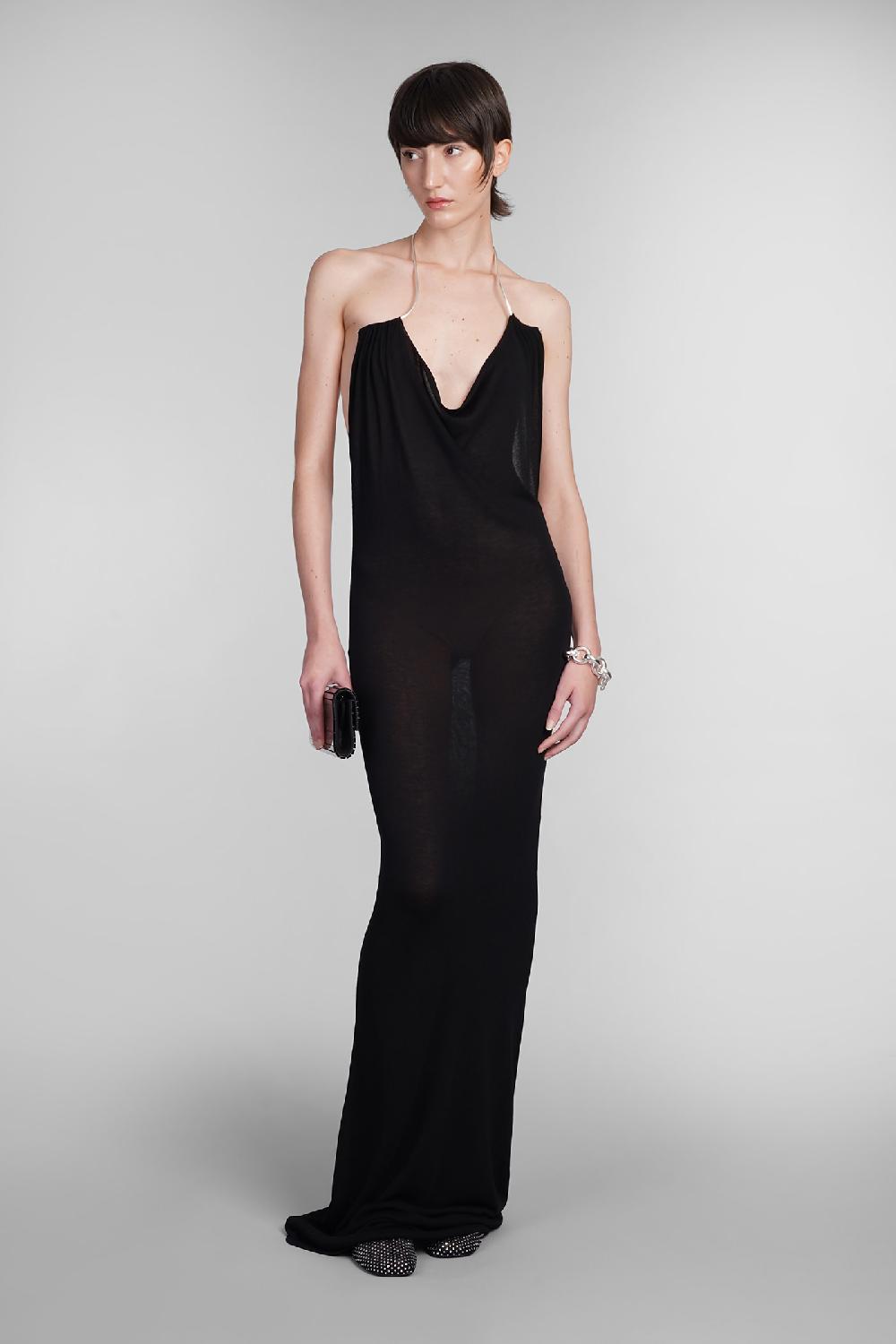 Deliberti Christopher Esber Abito in viscosa nera cod. 402358 - Deliberti The Luxury Shopping Sottocosto
