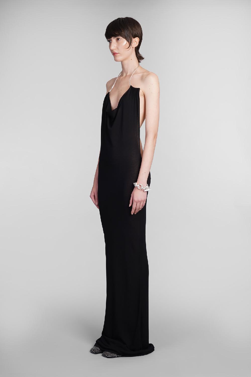 Deliberti Christopher Esber Abito in viscosa nera cod. 402358 - Deliberti The Luxury Shopping Sottocosto