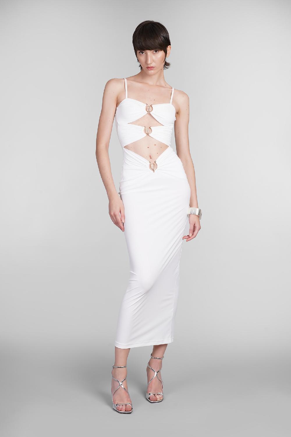 Deliberti Christopher Esber Abito in poliammide bianca cod. 402359 - Deliberti The Luxury Shopping Convenienza