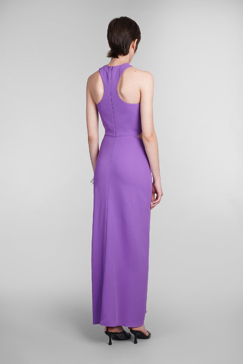 Deliberti Christopher Esber Abito in viscosa viola cod. 402368 - Deliberti The Luxury Shopping Online