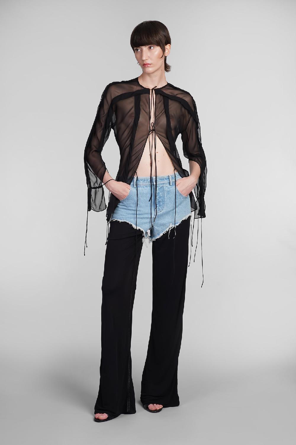 Deliberti Christopher Esber Jeans in cotone blu cod. 402372 - Deliberti The Luxury Shopping Offerte