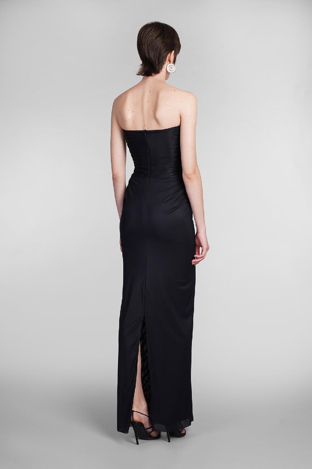 Deliberti Christopher Esber Abito in viscosa nera cod. 402376 - Deliberti The Luxury Shopping Saldi Di Fabbrica