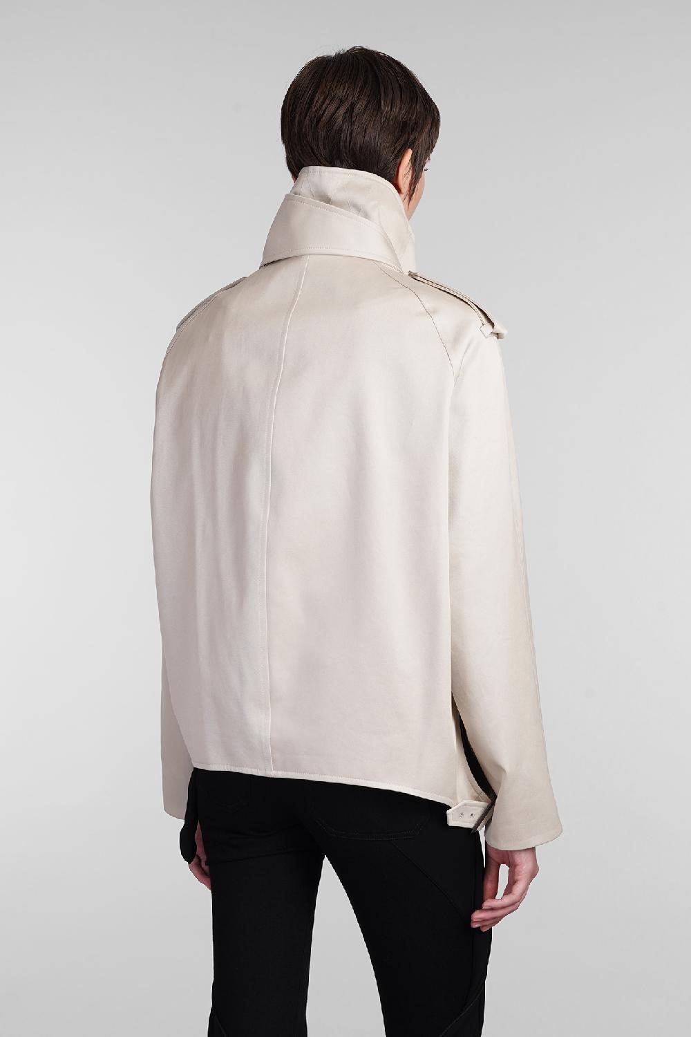 Deliberti Courreges Giacca casual in cotone beige cod. 408104 - Deliberti The Luxury Shopping Offerta Pasqua