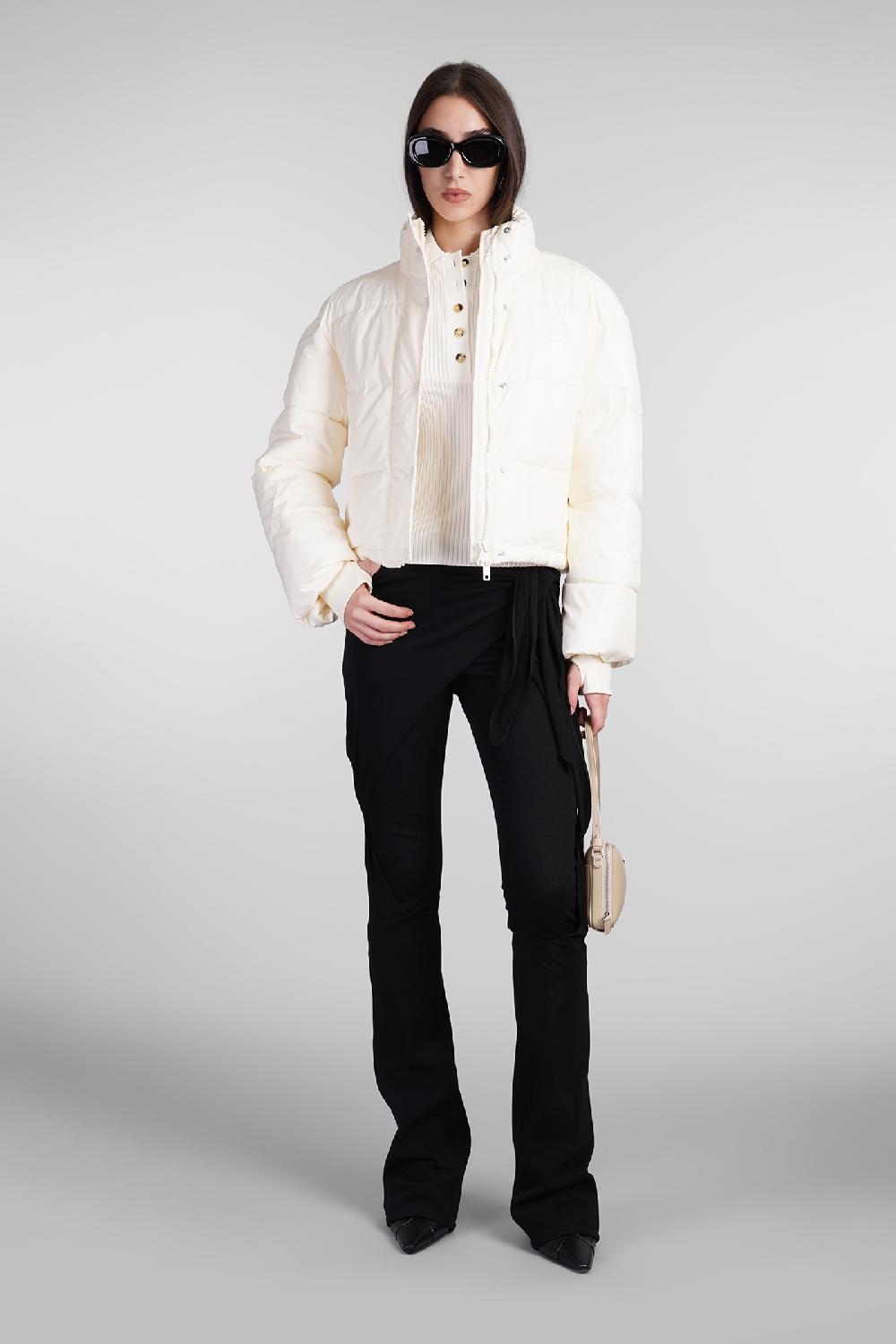 Deliberti Courreges Piumino in poliestere beige cod. 408115 - Deliberti The Luxury Shopping Offerta San Valentino