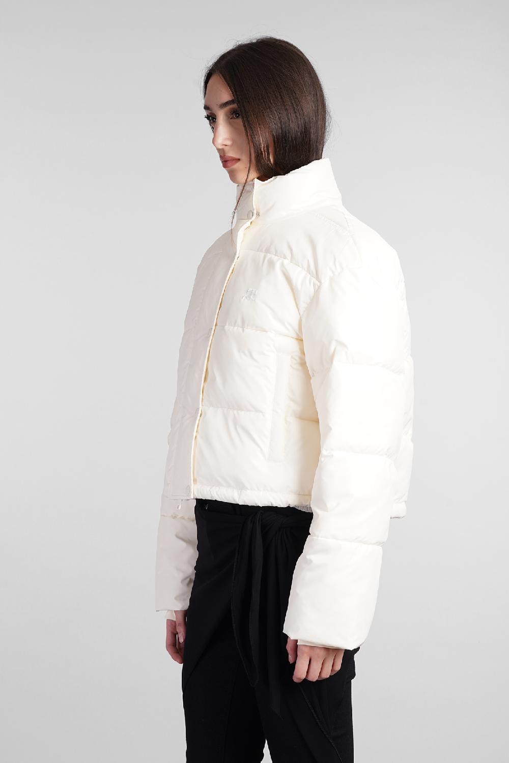 Deliberti Courreges Piumino in poliestere beige cod. 408115 - Deliberti The Luxury Shopping Offerta San Valentino