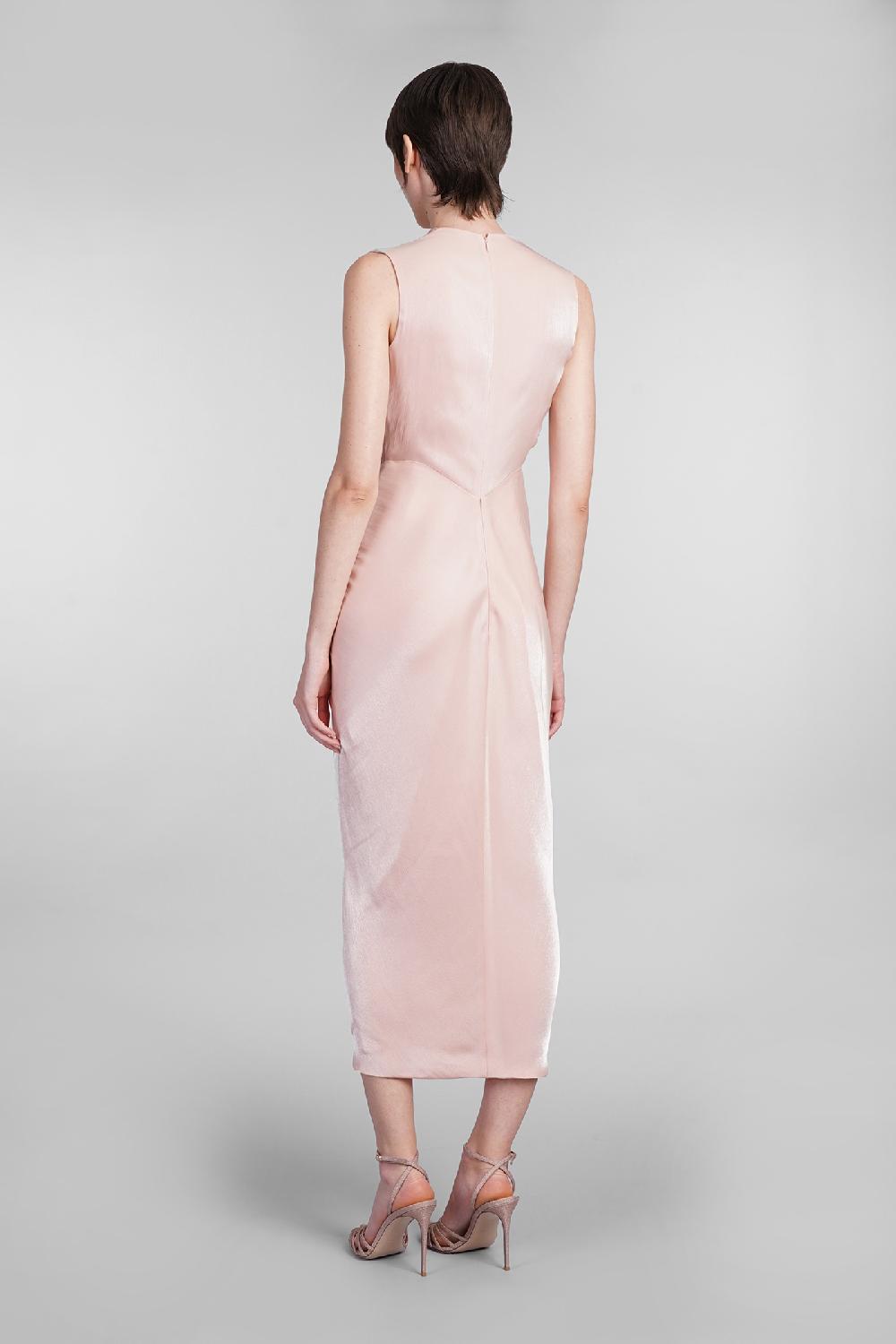 Deliberti Costarellos Abito franca in poliestere rosa cod. 401965 - Deliberti The Luxury Shopping Offerte giornaliere