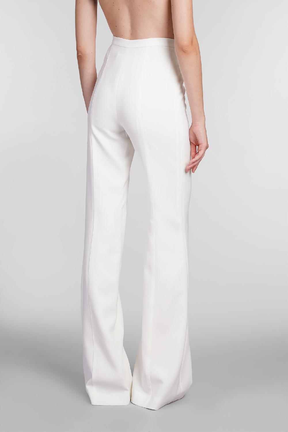 Deliberti Costarellos Pantalone rimi in poliestere beige cod. 406737 - Deliberti The Luxury Shopping Enormi risparmi