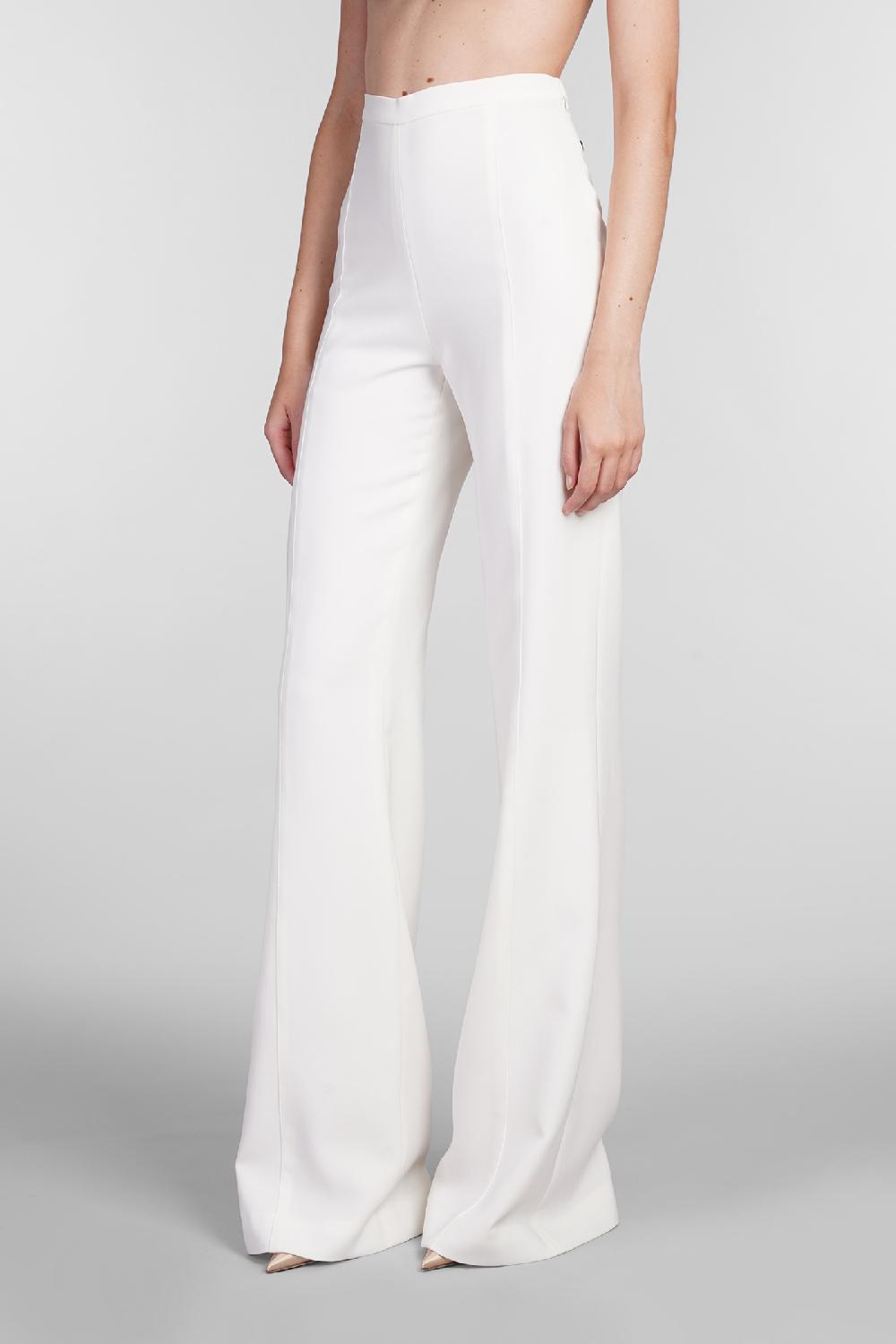 Deliberti Costarellos Pantalone rimi in poliestere beige cod. 406737 - Deliberti The Luxury Shopping Enormi risparmi