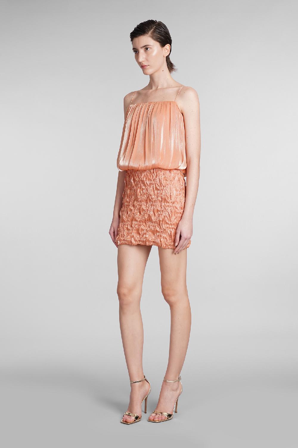 Deliberti Costarellos Abito tema in poliestere arancione cod. 399499 - Deliberti The Luxury Shopping Sconti VIP
