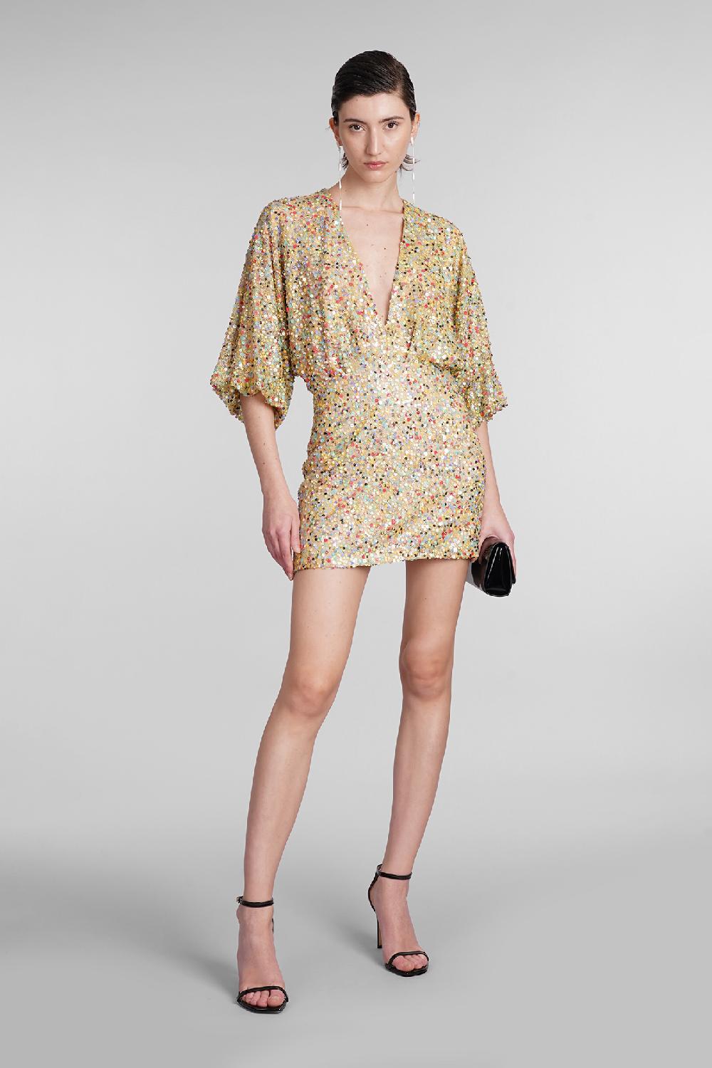 Deliberti Costarellos Abito bruna in pvc beige cod. 399500 - Deliberti The Luxury Shopping Super Saving Price