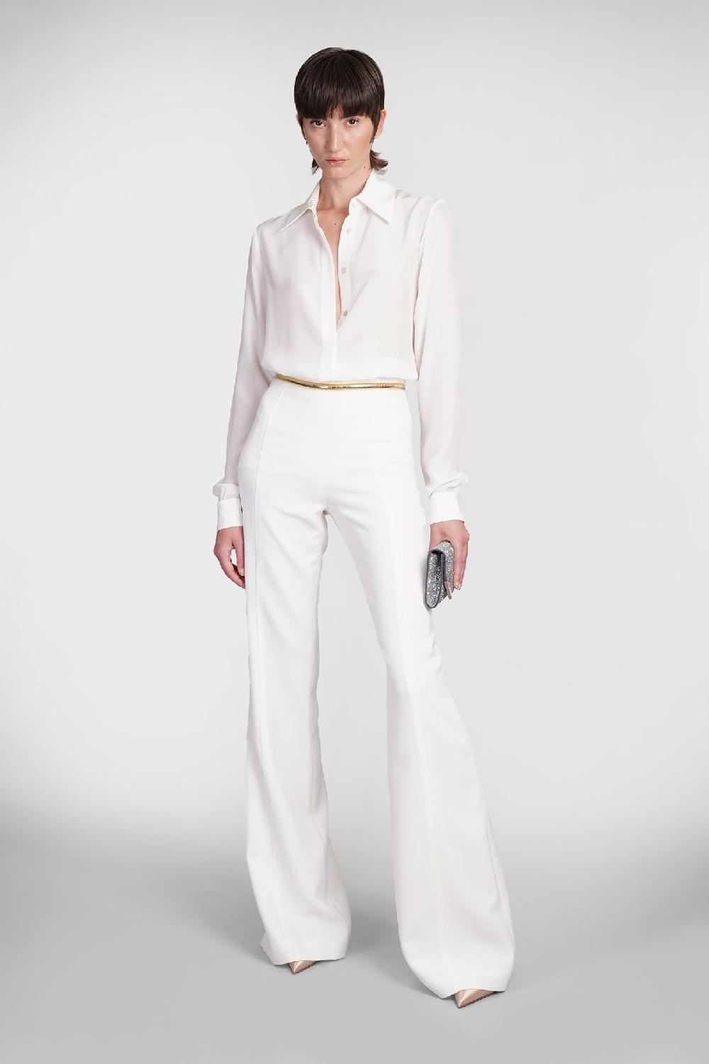 Deliberti Costarellos Camicia keltie in seta beige cod. 406742 - Deliberti The Luxury Shopping Ultimi tre giorni