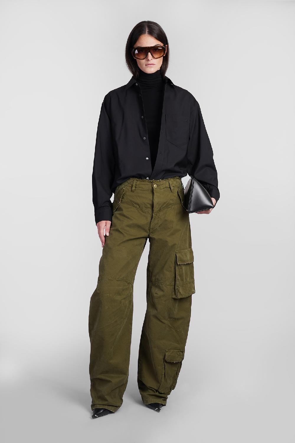 Deliberti DarkPark Jeans rosalind in cotone verde cod. 404818 - Deliberti The Luxury Shopping Ultimi due giorni