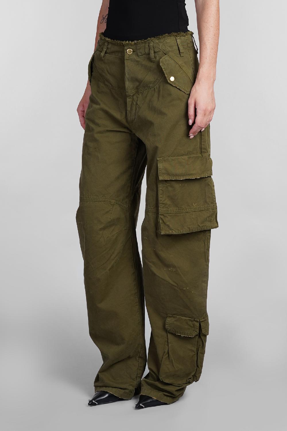 Deliberti DarkPark Jeans rosalind in cotone verde cod. 404818 - Deliberti The Luxury Shopping Ultimi due giorni