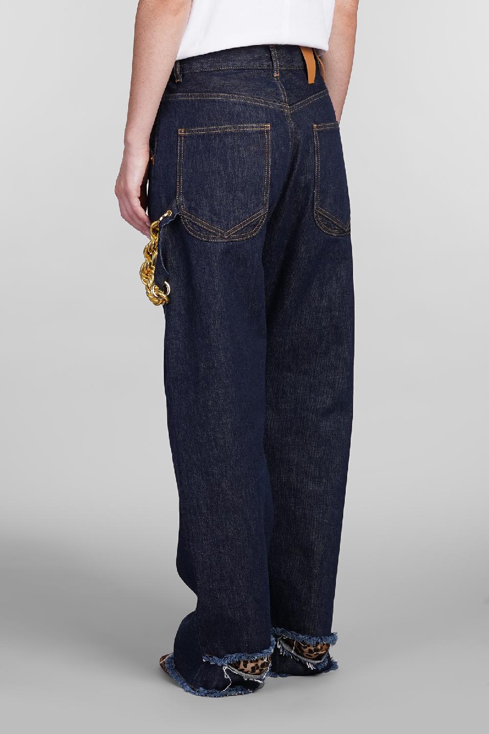 Deliberti DarkPark Jeans lisa in cotone blu cod. 404820 - Deliberti The Luxury Shopping Promozione temporanea