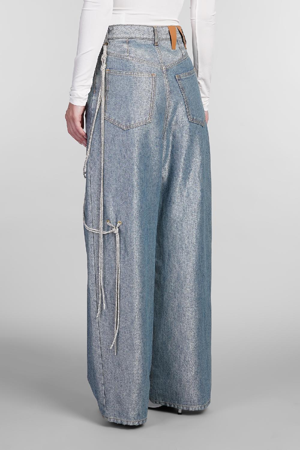 Deliberti DarkPark Jeans jax in cotone blu cod. 404822 - Deliberti The Luxury Shopping Fino al 60% di sconto