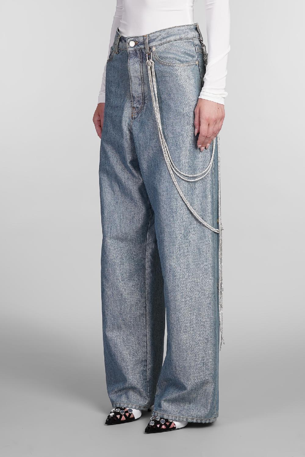 Deliberti DarkPark Jeans jax in cotone blu cod. 404822 - Deliberti The Luxury Shopping Fino al 60% di sconto