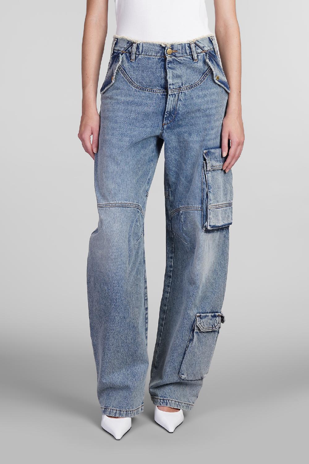 Deliberti DarkPark Jeans rosalind in denim blu cod. 408998 - Deliberti The Luxury Shopping
