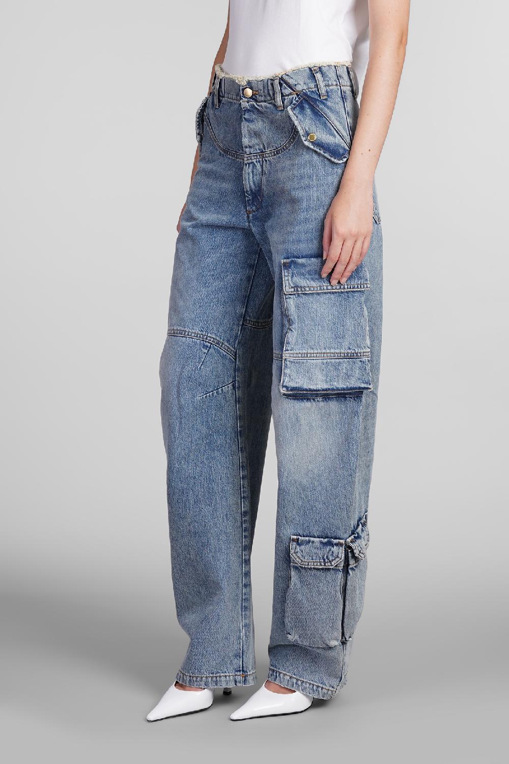 Deliberti DarkPark Jeans rosalind in denim blu cod. 408998 - Deliberti The Luxury Shopping Fino al 55% di sconto