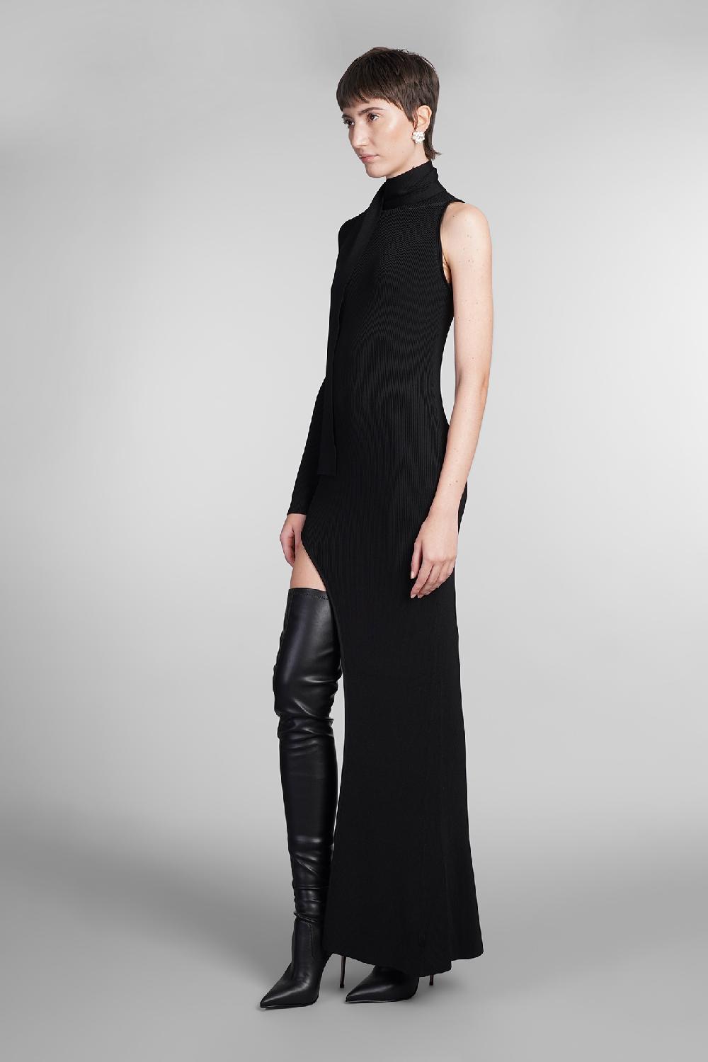 Deliberti David Koma Abito in cotone nero cod. 410026 - Deliberti The Luxury Shopping Novità