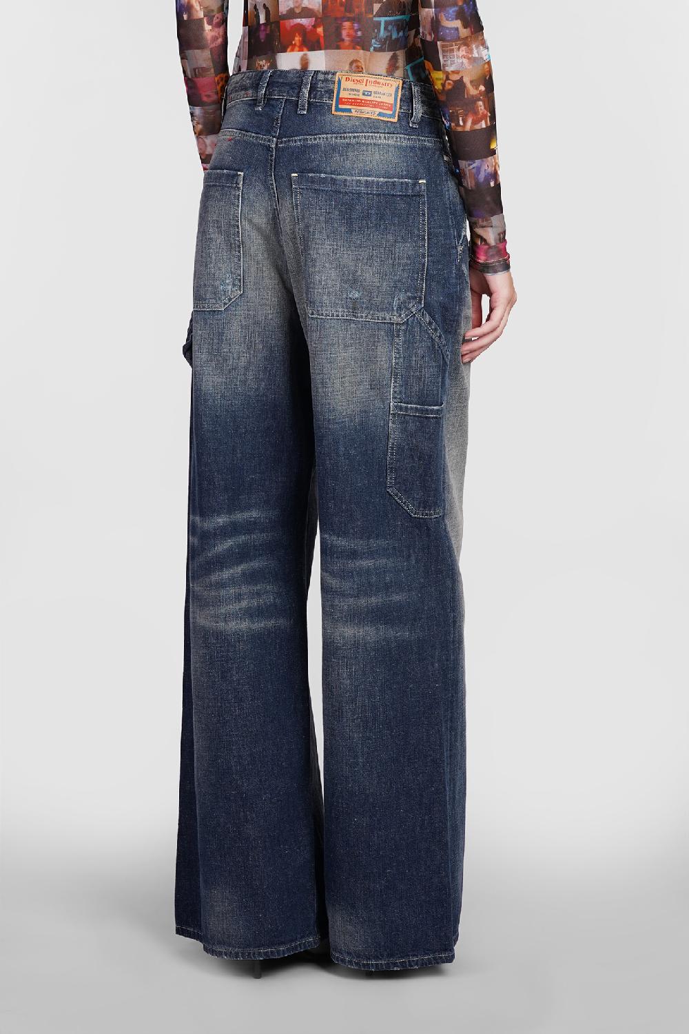 Deliberti Diesel Jeans d sire in cotone blu cod. 406128 - Deliberti The Luxury Shopping Offerta