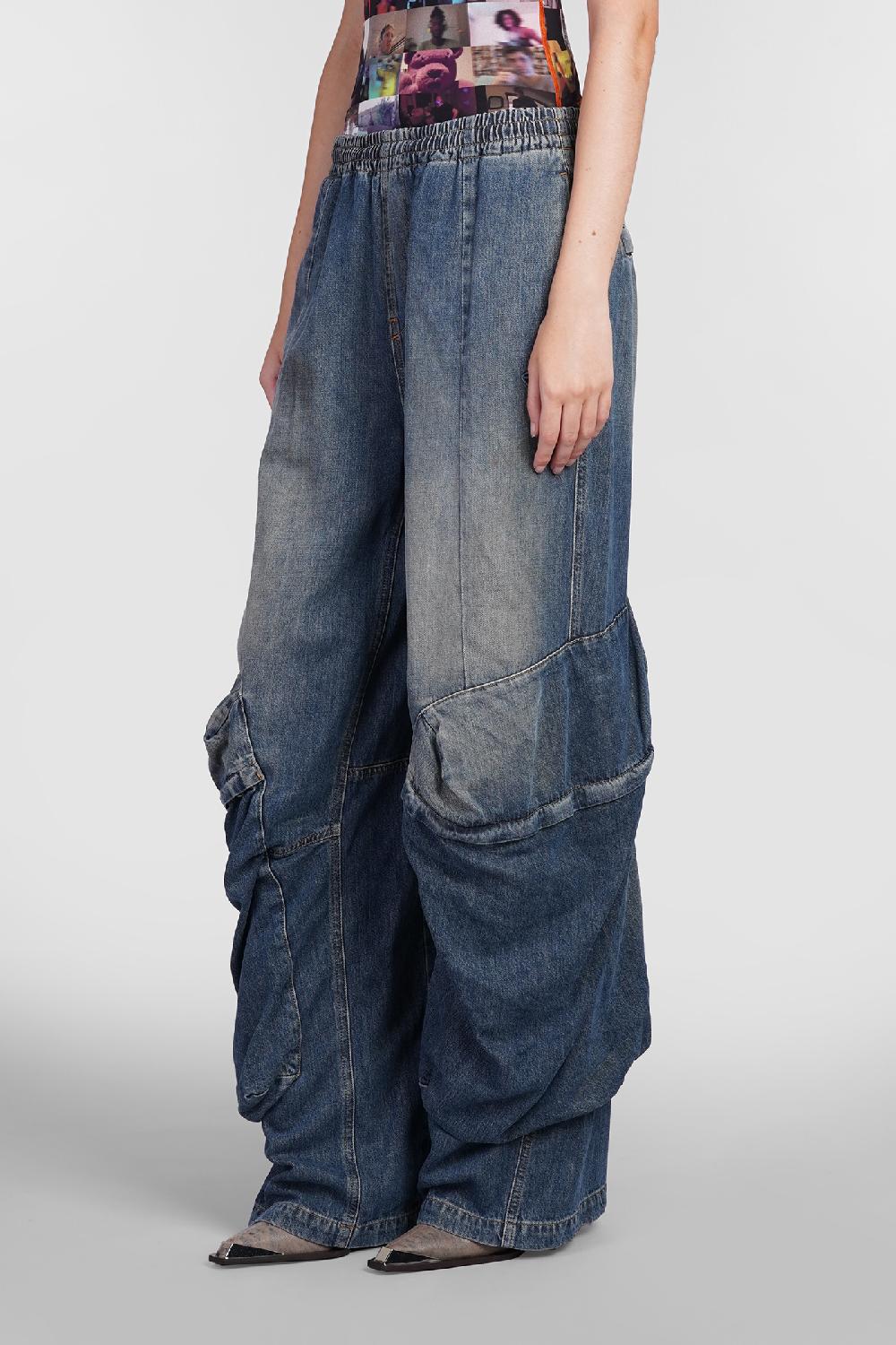 Deliberti Diesel Jeans d para fsf in cotone blu cod. 406544 - Deliberti The Luxury Shopping Economico