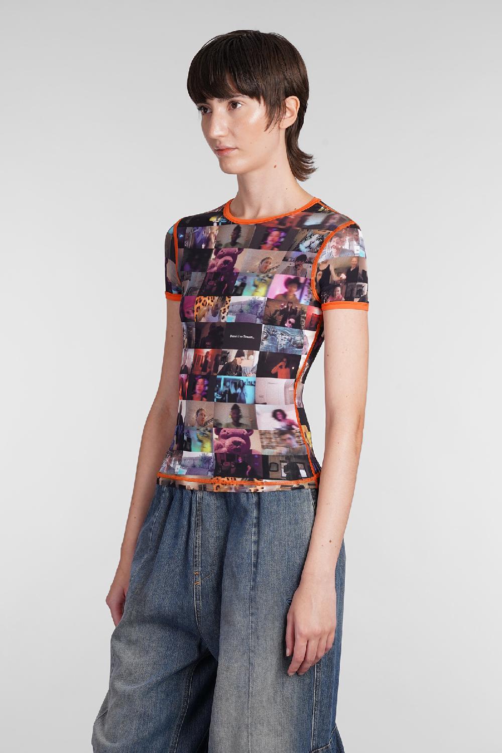 Deliberti Diesel Topwear t uncall in poliammide multicolor cod. 406547 - Deliberti The Luxury Shopping In Vendita