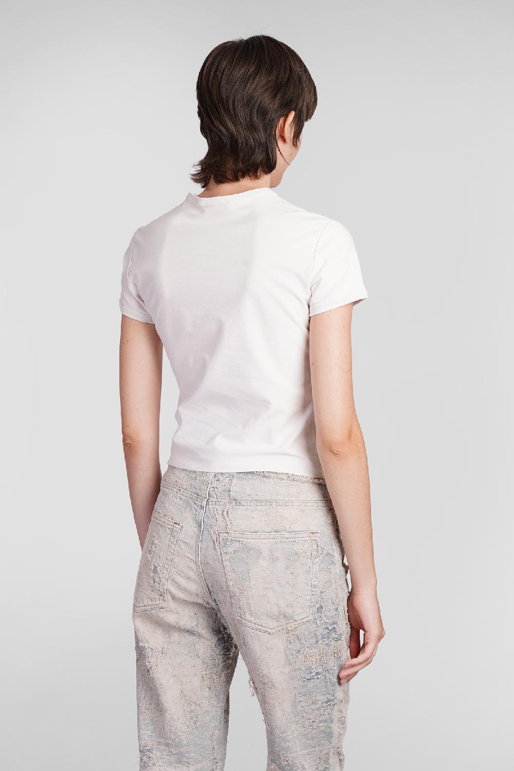 Deliberti Diesel T-shirt t malun in cotone beige cod. 406548 - Deliberti The Luxury Shopping Saldi