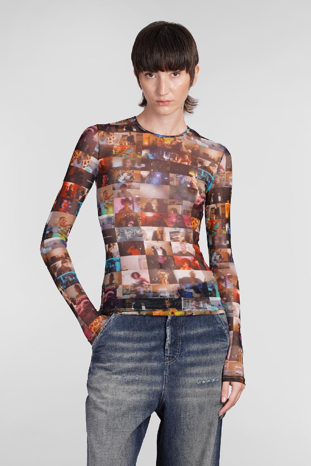 Deliberti Diesel Topwear t lixy in poliammide multicolor cod. 406550 - Deliberti The Luxury Shopping
