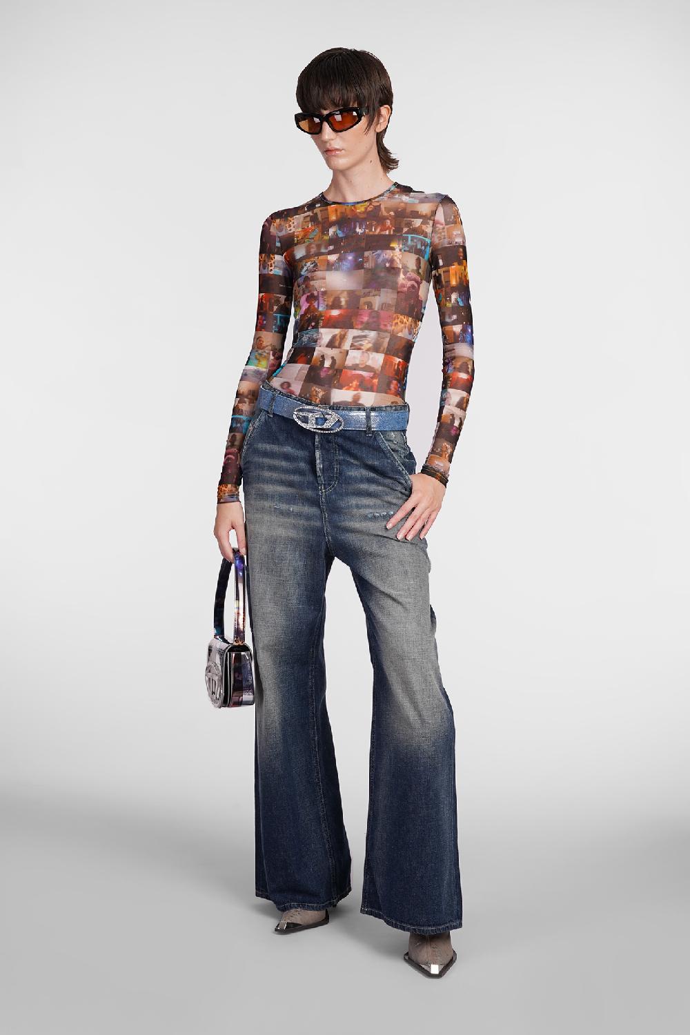 Deliberti Diesel Topwear t lixy in poliammide multicolor cod. 406550 - Deliberti The Luxury Shopping Hotsell