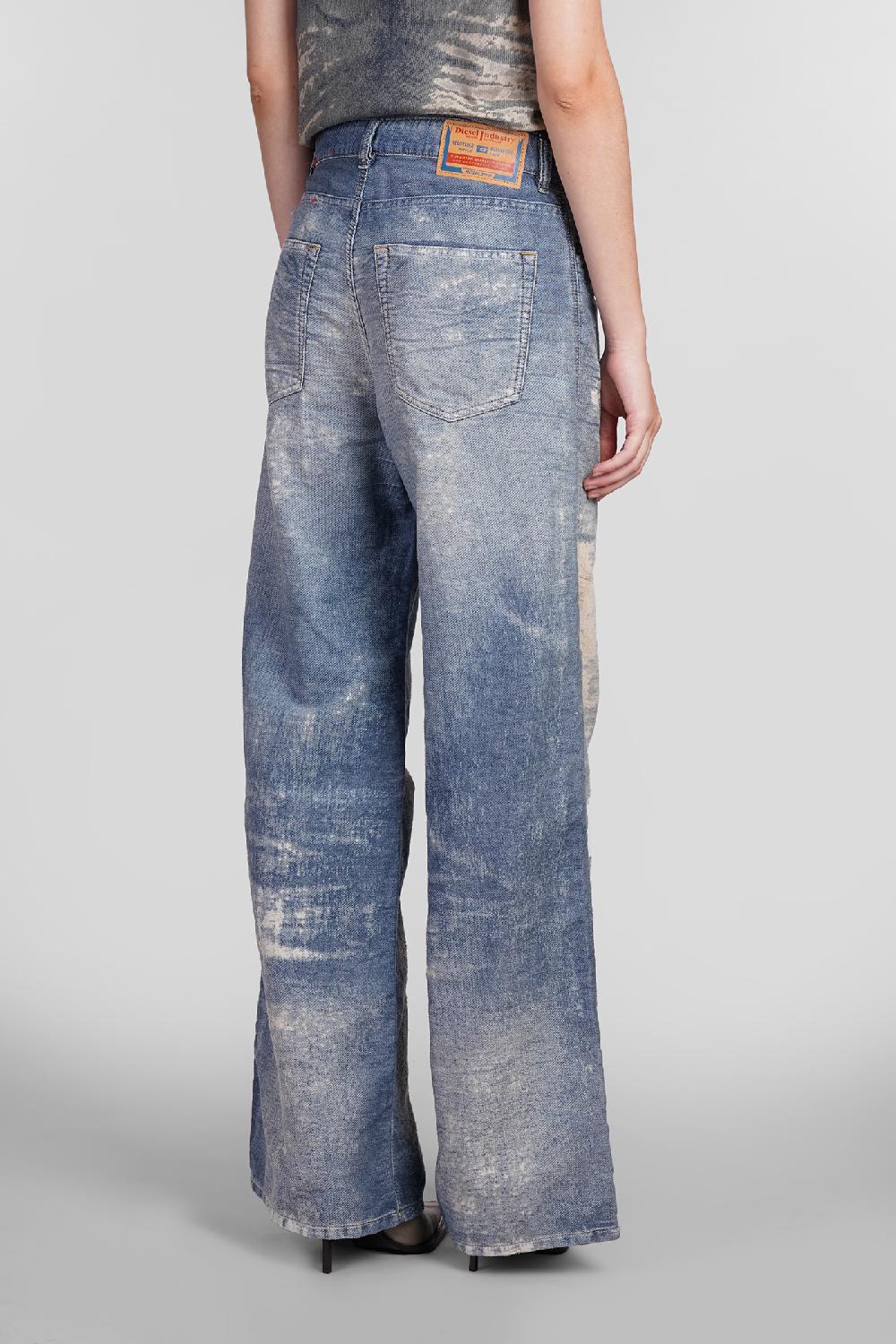 Deliberti Diesel Jeans 1996 d sire fsf in cotone blu cod. 406558 - Deliberti The Luxury Shopping Vendita Economica