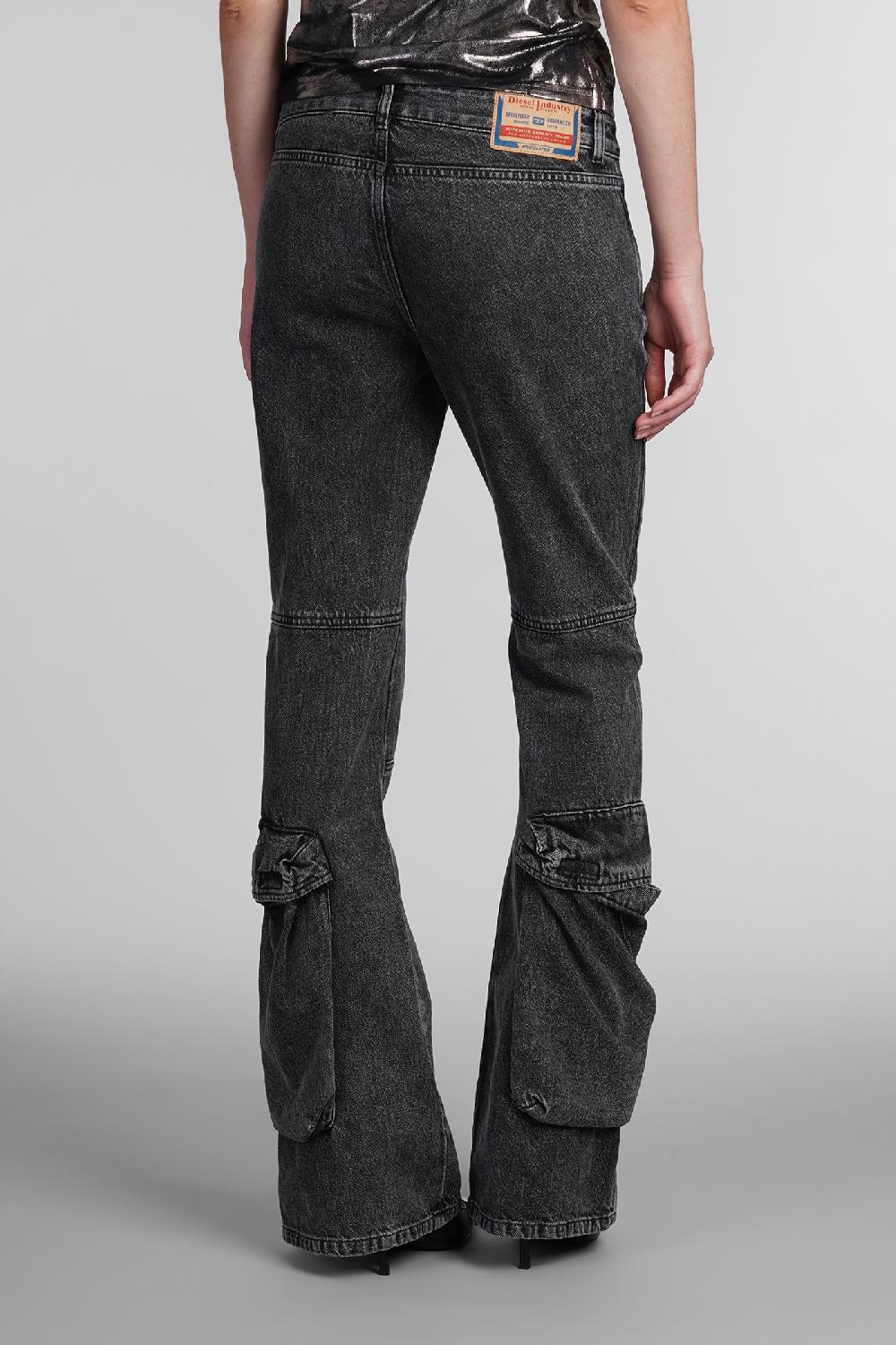 Deliberti Diesel Jeans d poky in denim nero cod. 403952 - Deliberti The Luxury Shopping Nuova