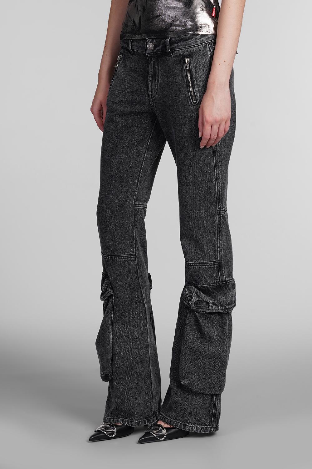 Deliberti Diesel Jeans d poky in denim nero cod. 403952 - Deliberti The Luxury Shopping Nuova