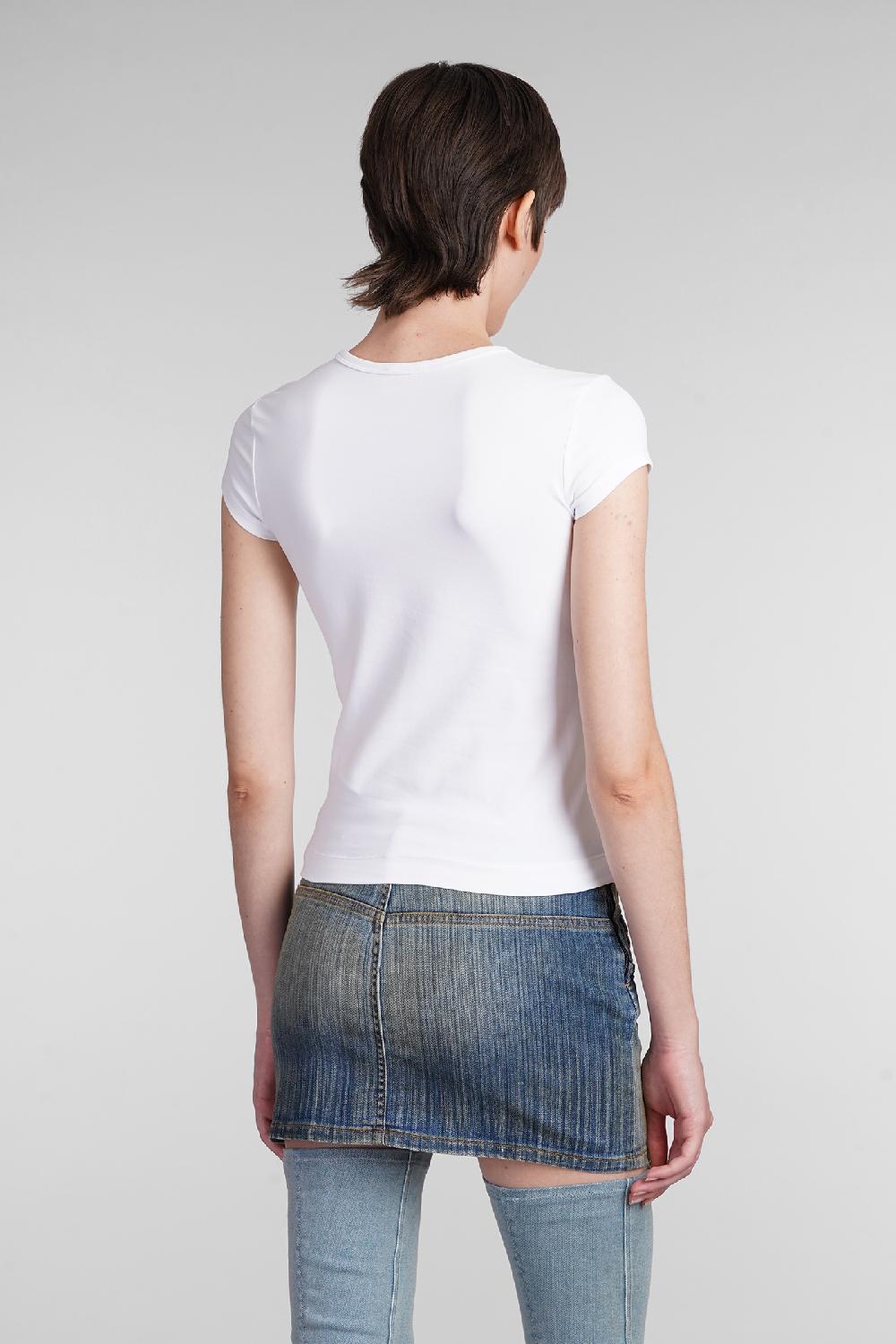 Deliberti Diesel T-shirt t angie in cotone bianco cod. 403953 - Deliberti The Luxury Shopping Moda