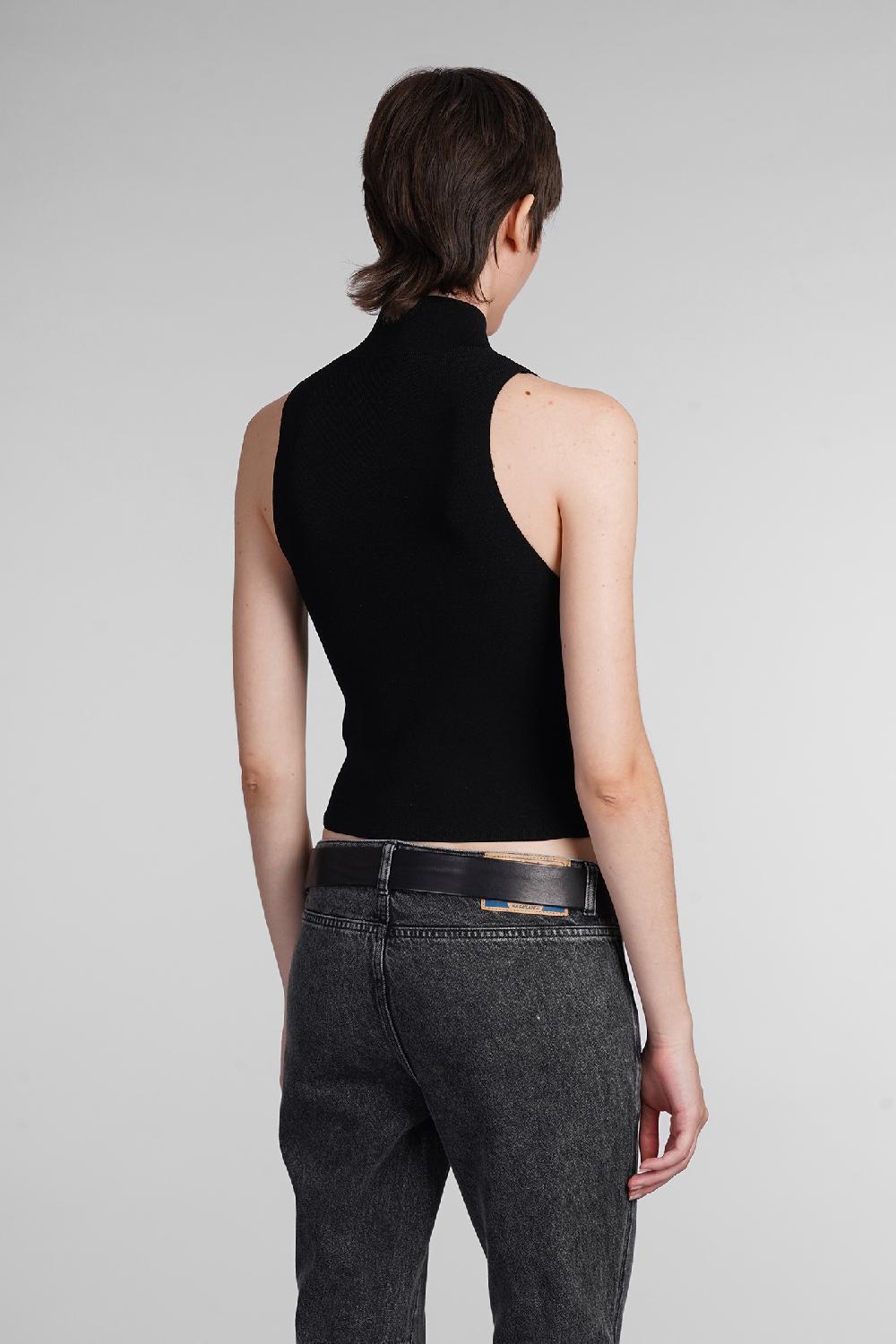 Deliberti Diesel Topwear m onervax in rayon nero cod. 403955 - Deliberti The Luxury Shopping Sconto di tempo limitato