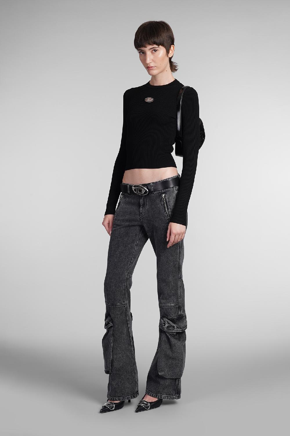 Deliberti Diesel Maglia m valari in rayon nero cod. 403958 - Deliberti The Luxury Shopping Offerta speciale