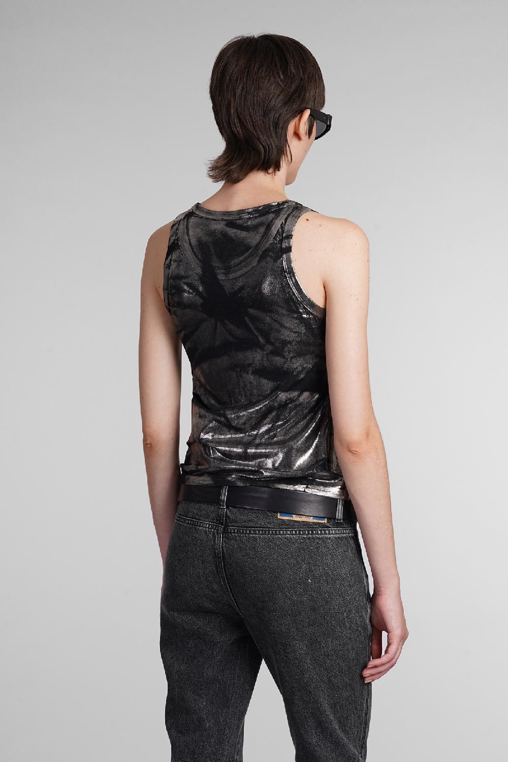 Deliberti Diesel Topwear t lynys in modal argento cod. 403966 - Deliberti The Luxury Shopping Black Friday