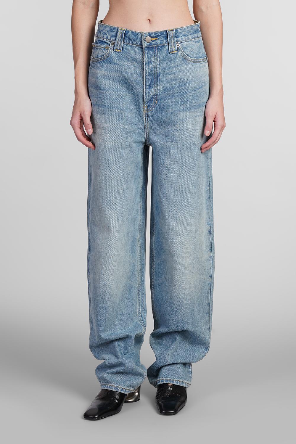 Deliberti Fear of God Essentials Jeans in cotone blu cod. 408704 - Deliberti The Luxury Shopping Grandi sconti