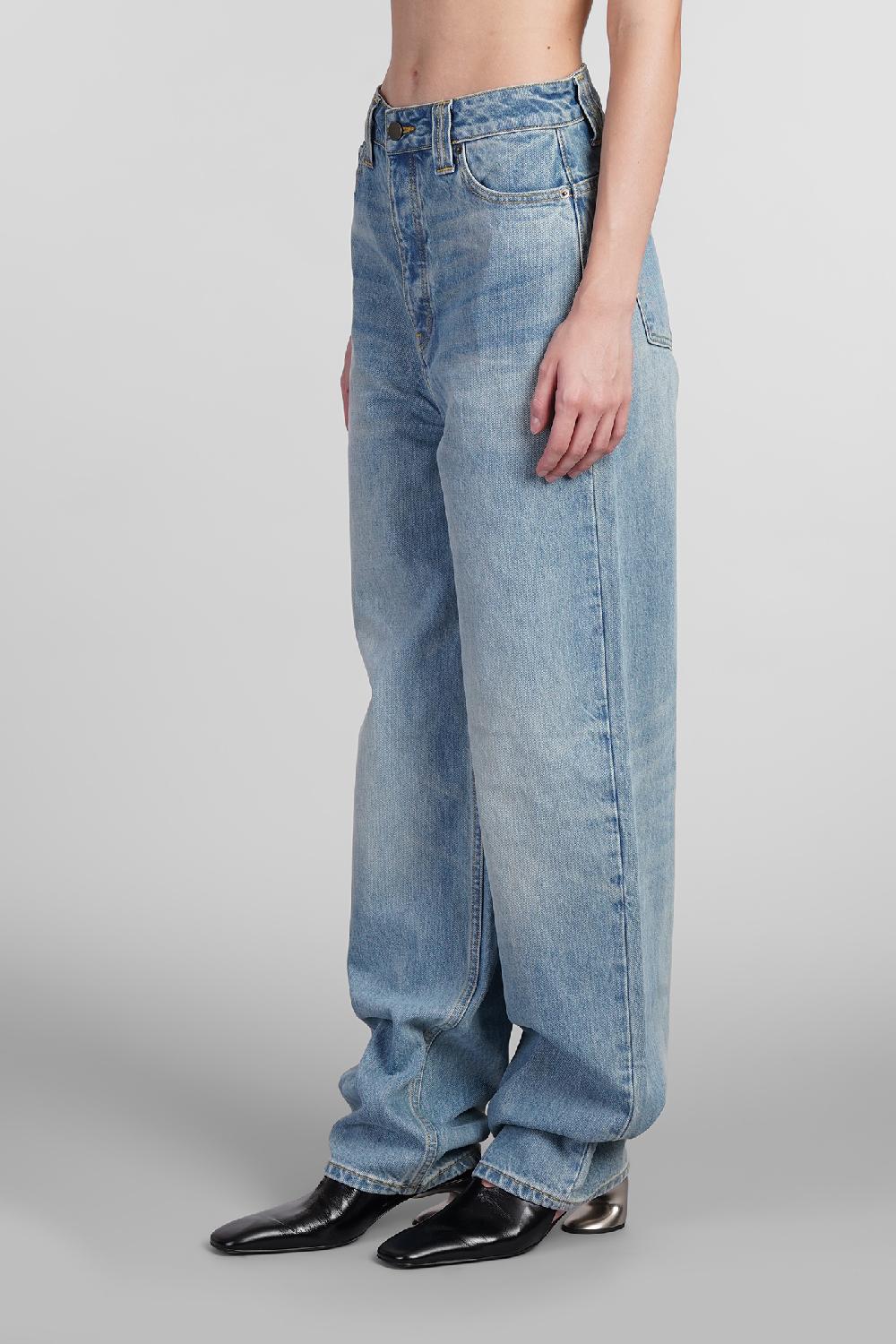 Deliberti Fear of God Essentials Jeans in cotone blu cod. 408704 - Deliberti The Luxury Shopping Grandi sconti