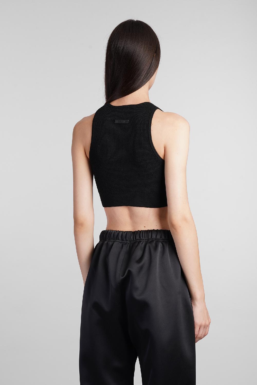 Deliberti Fear of God Essentials Topwear in poliestere nero cod. 408705 - Deliberti The Luxury Shopping Nuovi prodotti