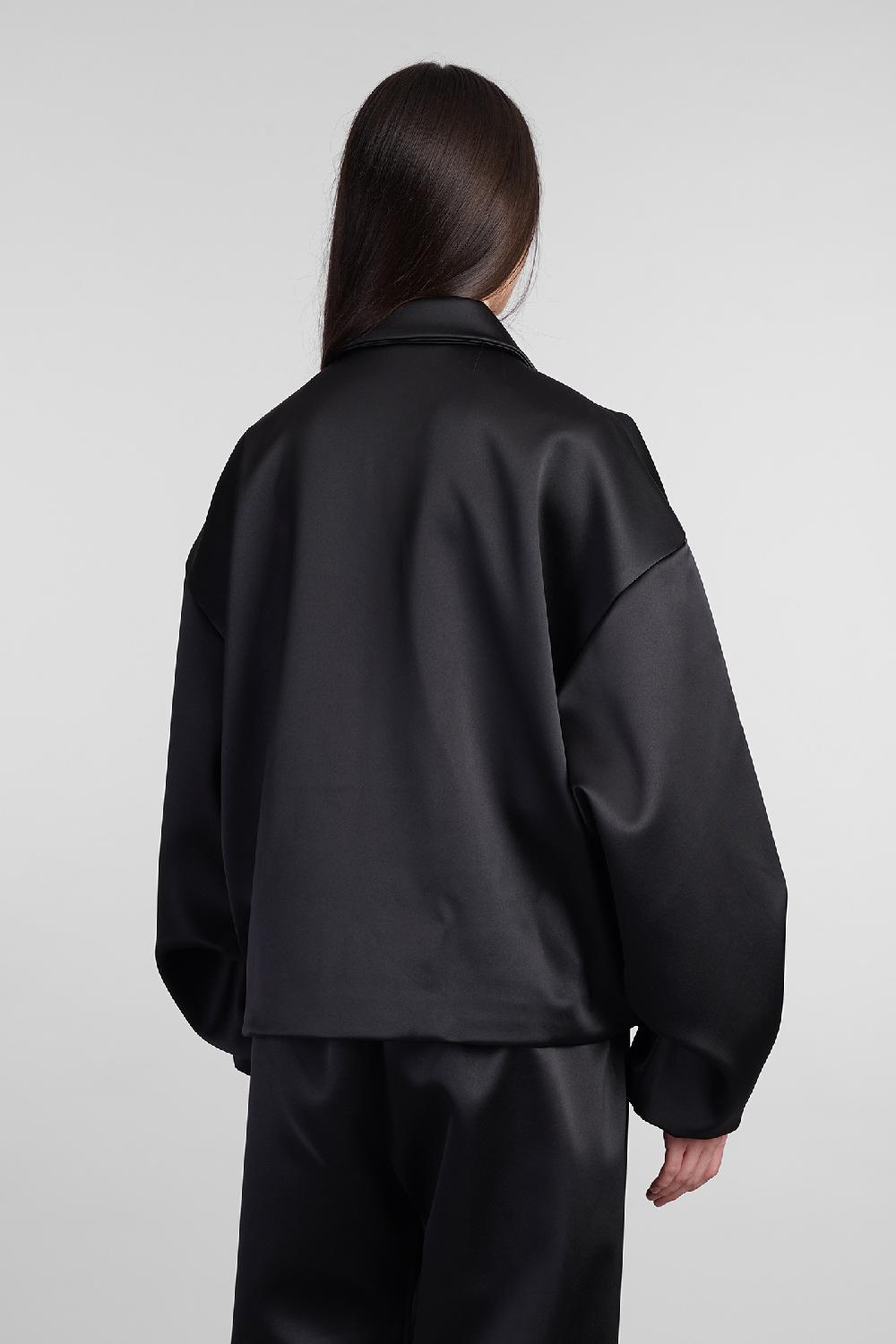 Deliberti Fear of God Essentials Bomber in poliestere nero cod. 408707 - Deliberti The Luxury Shopping Offerte stagionali