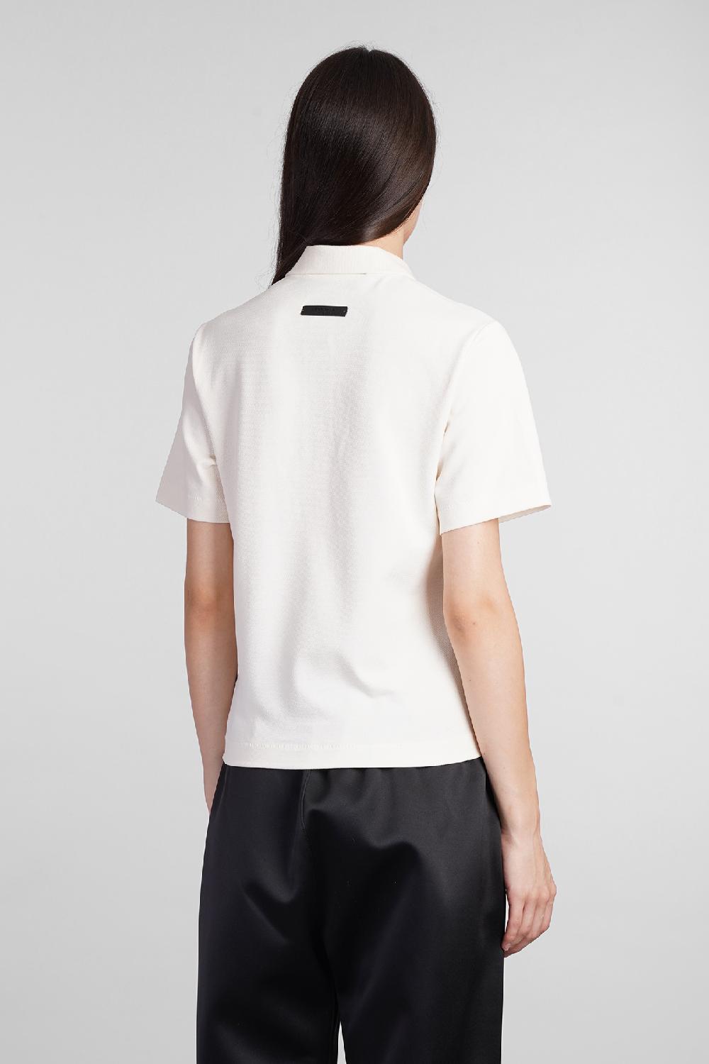 Deliberti Fear of God Essentials Polo in cotone beige cod. 408712 - Deliberti The Luxury Shopping Enormi risparmi