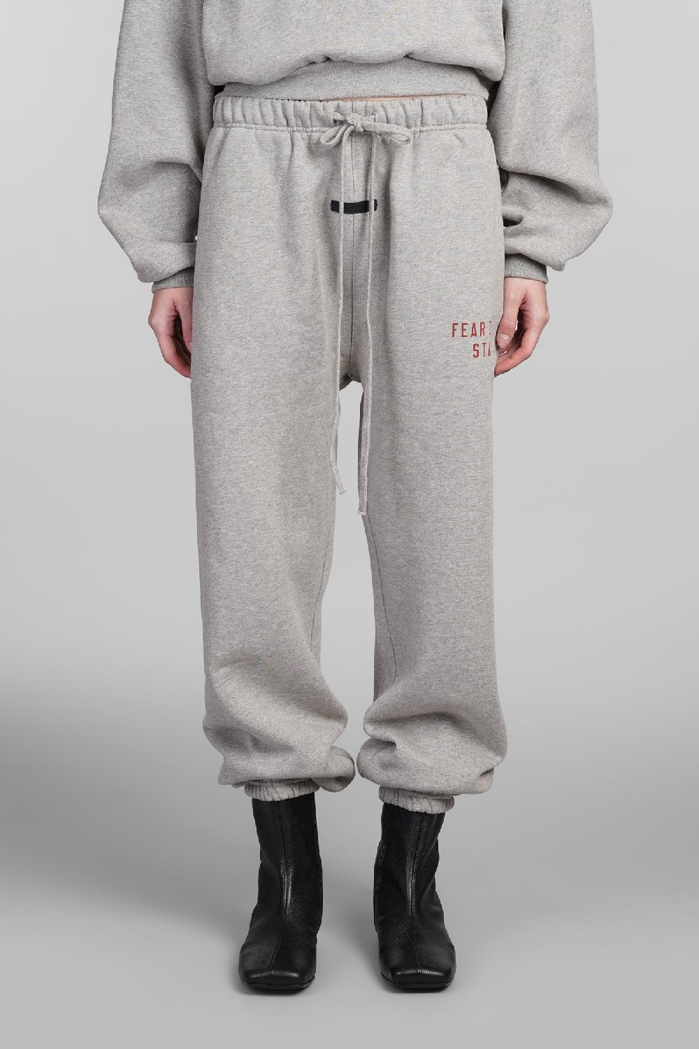 Deliberti Fear of God Essentials Pantalone in cotone grigio cod. 409704 - Deliberti The Luxury Shopping Prezzo basso